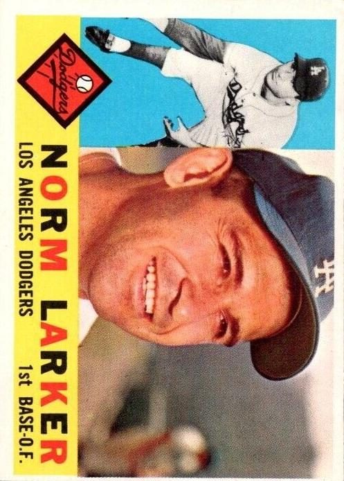Norm Larker, 1960 Topps Baseball
