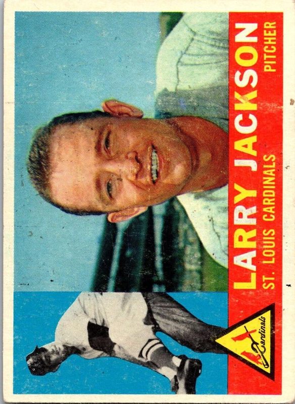 Larry Jackson, 1960 Topps Baseball