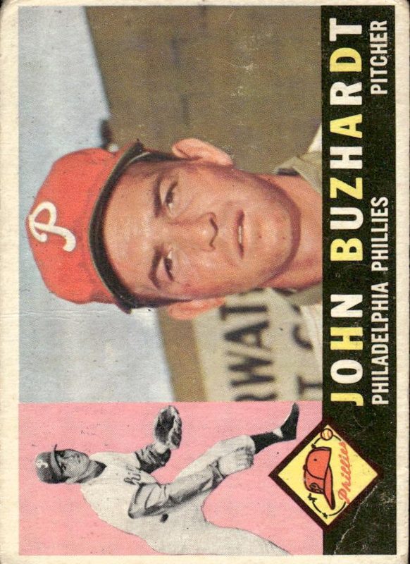 John Buzhardt, 1960 Topps Baseball
