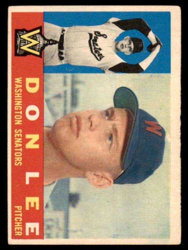 Don Lee, 1960 Topps Baseball