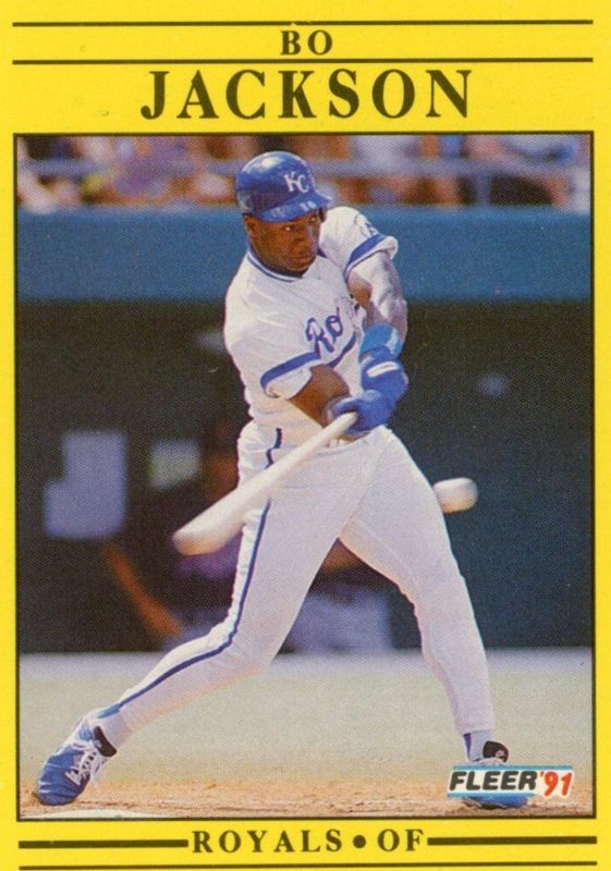 Bo Jackson, 1991 Fleer Baseball