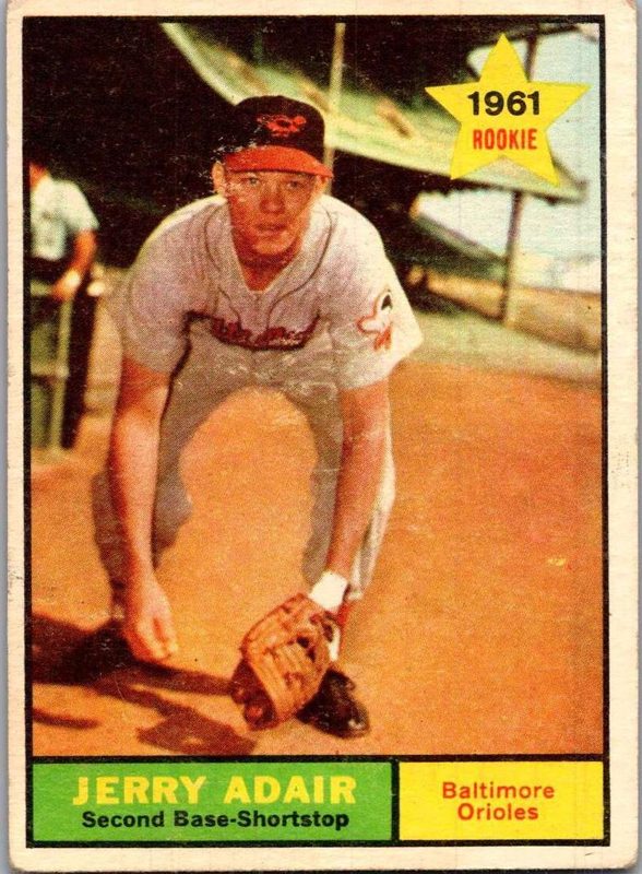 Jerry Adair, 1961 Topps Baseball