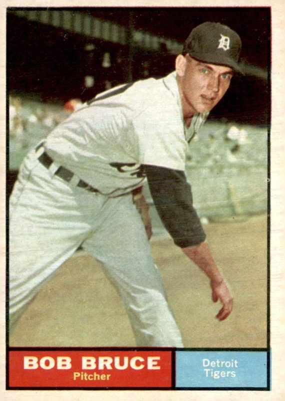 Bob Bruce, 1961 Topps Baseball