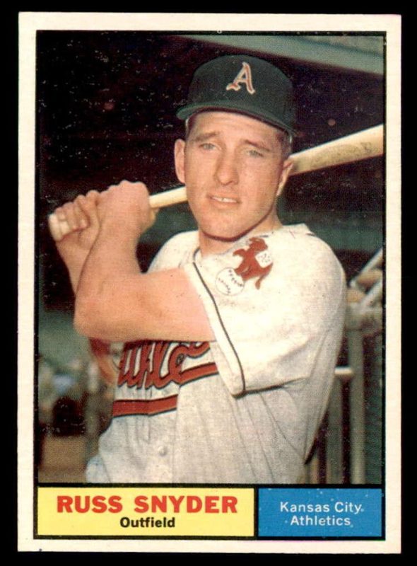 Russ Snyder, 1961 Topps Baseball