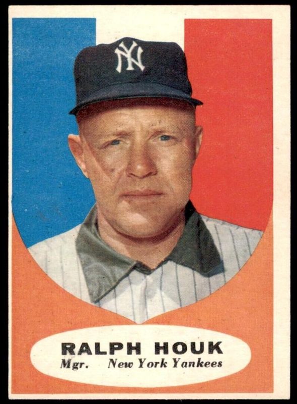 Ralph Houk, 1961 Topps Baseball