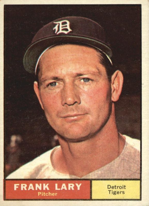 Frank Lary, 1961 Topps Baseball
