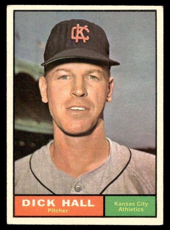 Dick Hall, 1961 Topps Baseball