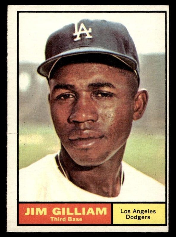 Jim Gilliam, 1961 Topps Baseball