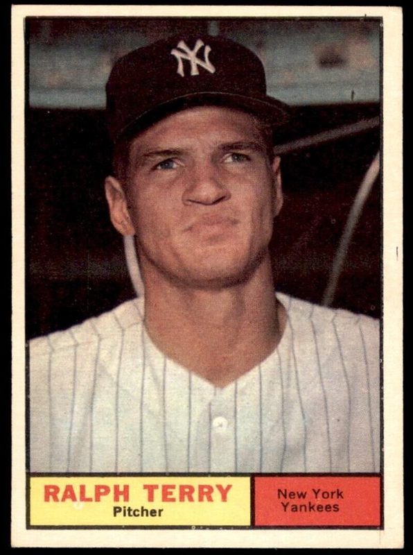 Ralph Terry, 1961 Topps Baseball