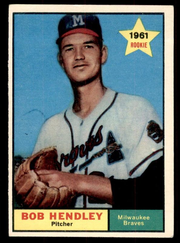 Bob Hendley, 1961 Topps Baseball