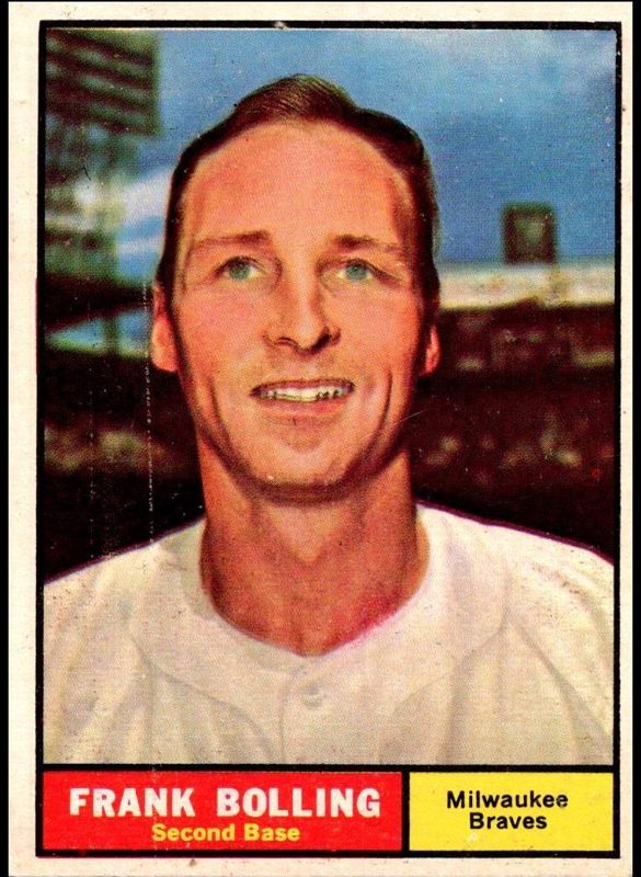 Frank Bolling, 1961 Topps Baseball