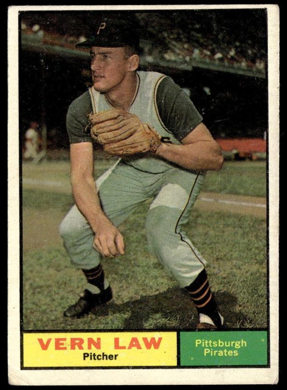 Vern Law, 1961 Topps Baseball