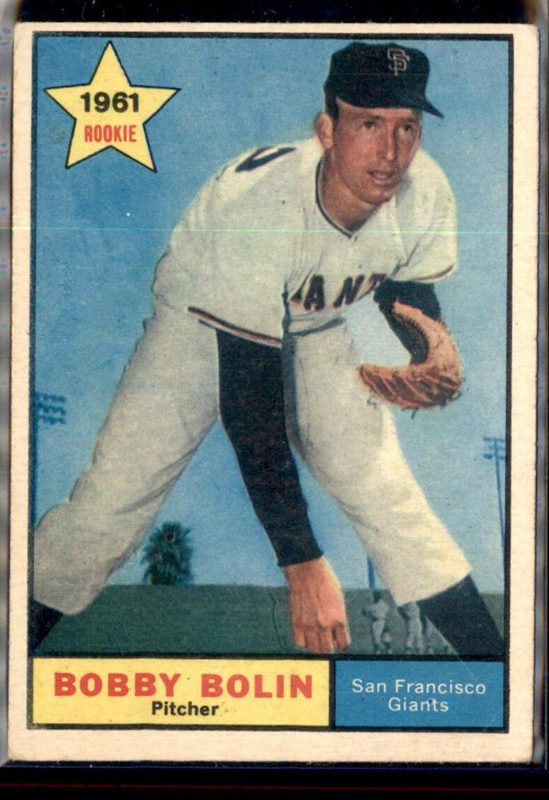 Bobby Bolin, 1961 Topps Baseball