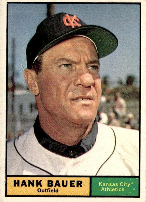 Hank Bauer, 1961 Topps Baseball