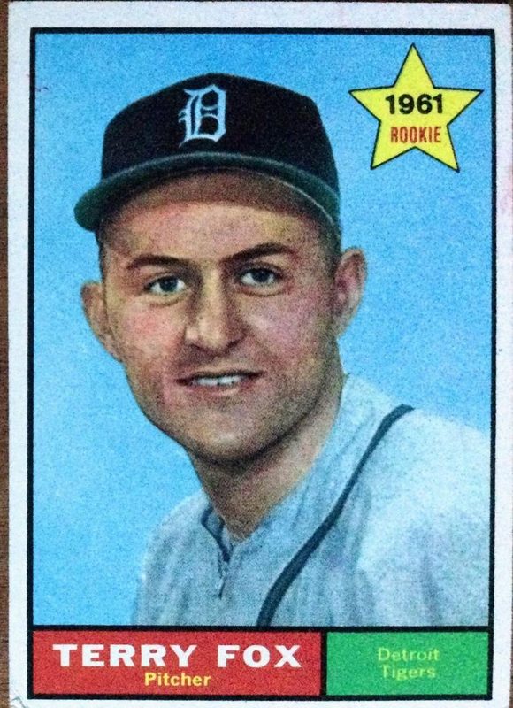 Terry Fox, 1961 Topps Baseball
