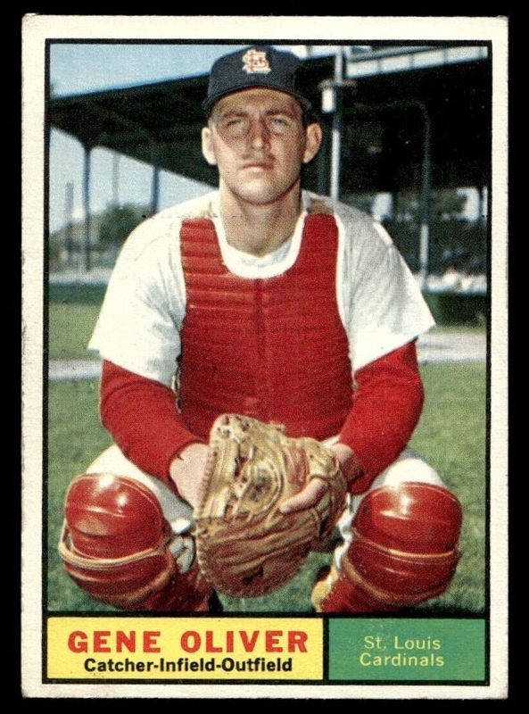 Gene Oliver, 1961 Topps Baseball