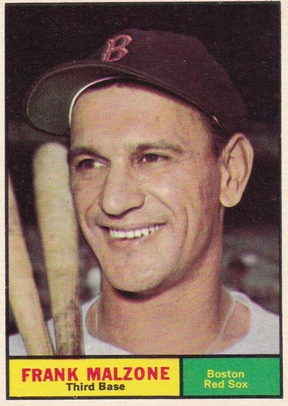 Frank Malzone, 1961 Topps Baseball