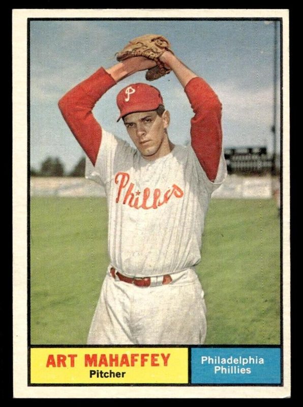 Art Mahaffey, 1961 Topps Baseball
