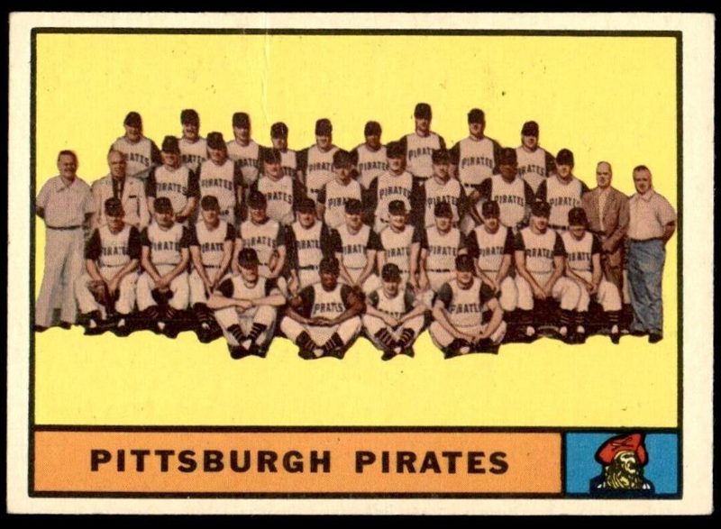 Pittsburgh Pirates Team, 1961 Topps Baseball