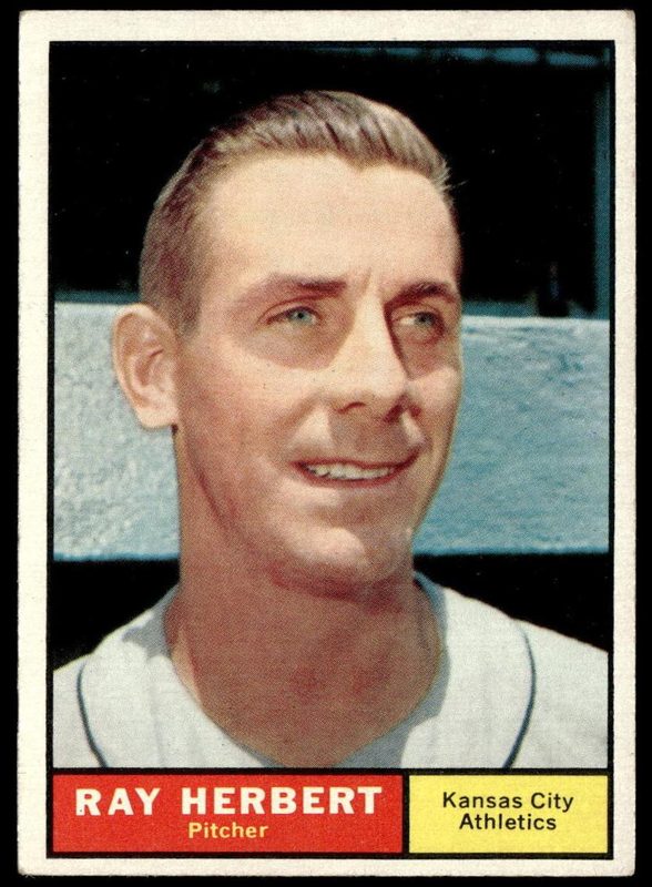 Ray Herbert, 1961 Topps Baseball