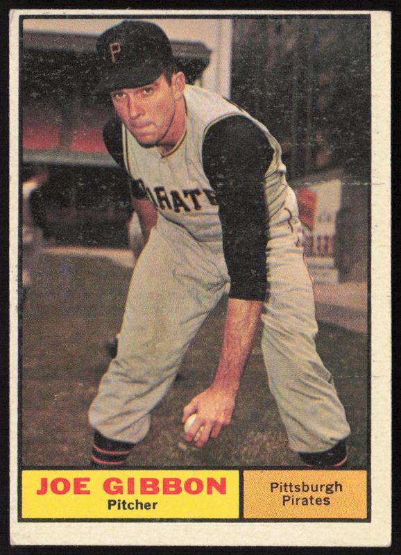 Joe Gibbon, 1961 Topps Baseball