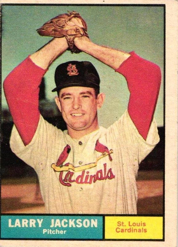 Larry Jackson, 1961 Topps Baseball