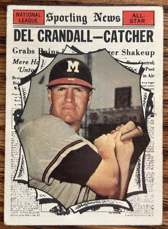 Del Crandall, 1961 Topps Baseball