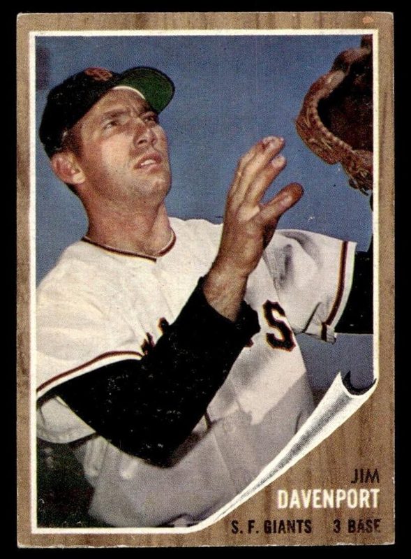 Jim Davenport, 1962 Topps Baseball