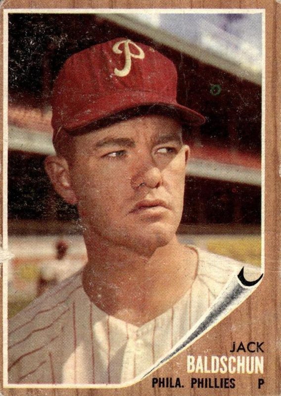 Jack Baldschun, 1962 Topps Baseball