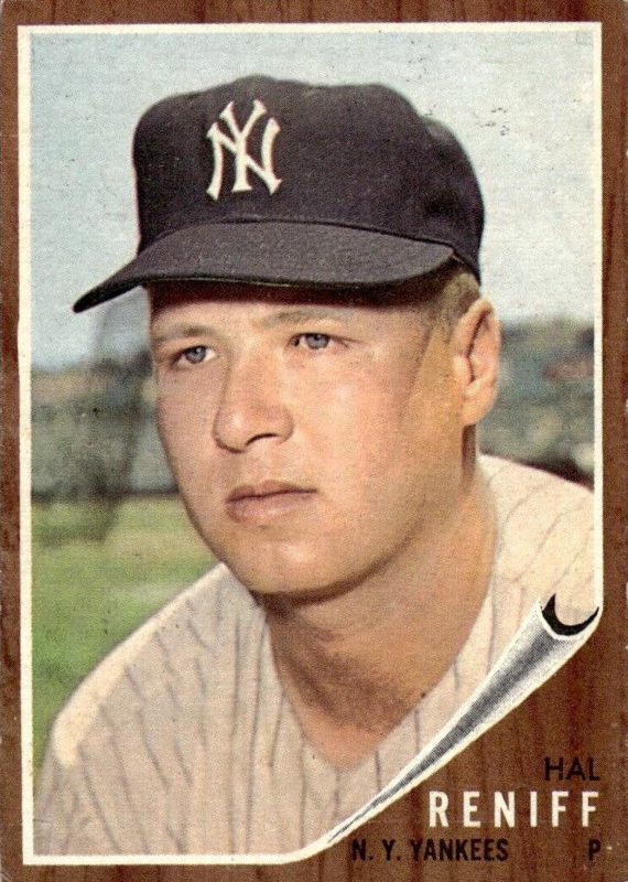 Hal Reniff, 1962 Topps Baseball