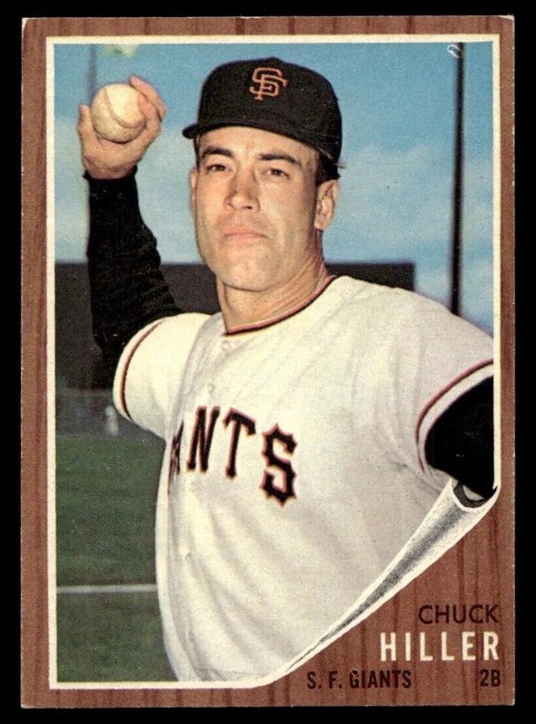 Chuck Hiller, 1962 Topps Baseball