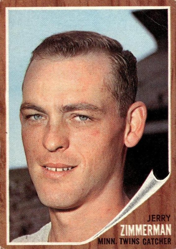 Jerry Zimmerman, 1962 Topps Baseball