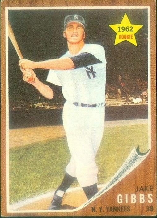 Jake Gibbs, 1962 Topps Baseball