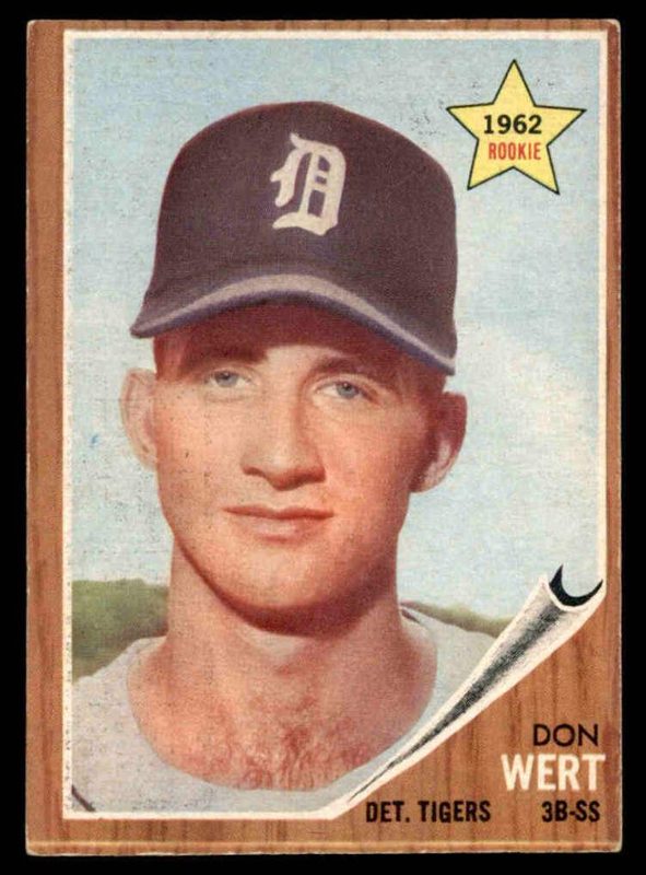Don Wert, 1962 Topps Baseball