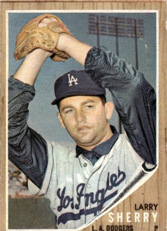 Larry Sherry, 1962 Topps Baseball