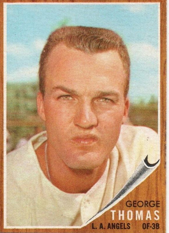 George Thomas, 1962 Topps Baseball