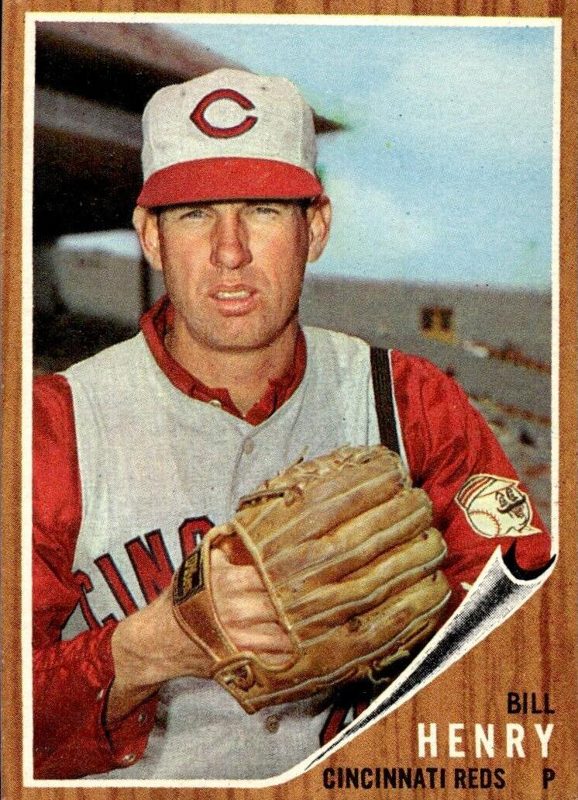 Bill Henry, 1962 Topps Baseball