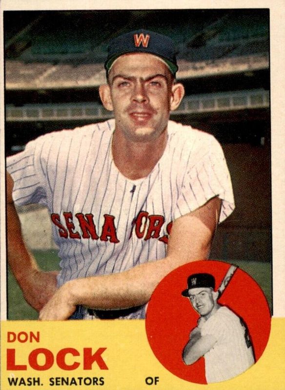 Don Lock, 1963 Topps Baseball