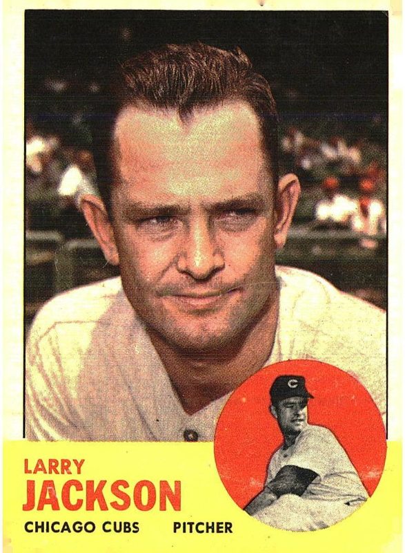 Larry Jackson, 1963 Topps Baseball