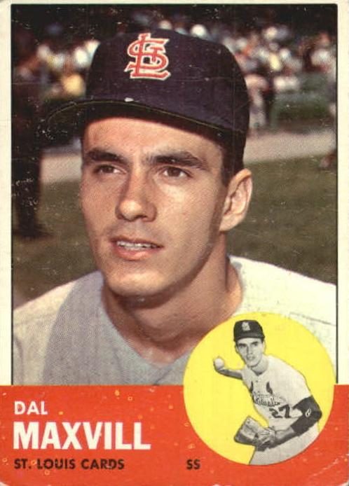 Dal Maxvill, 1963 Topps Baseball