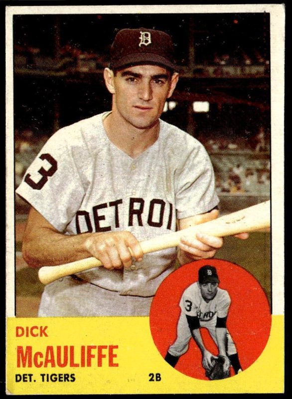 Dick McAuliffe, 1963 Topps Baseball