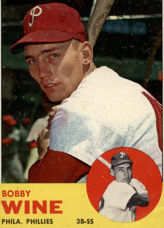 Bobby Wine, 1963 Topps Baseball