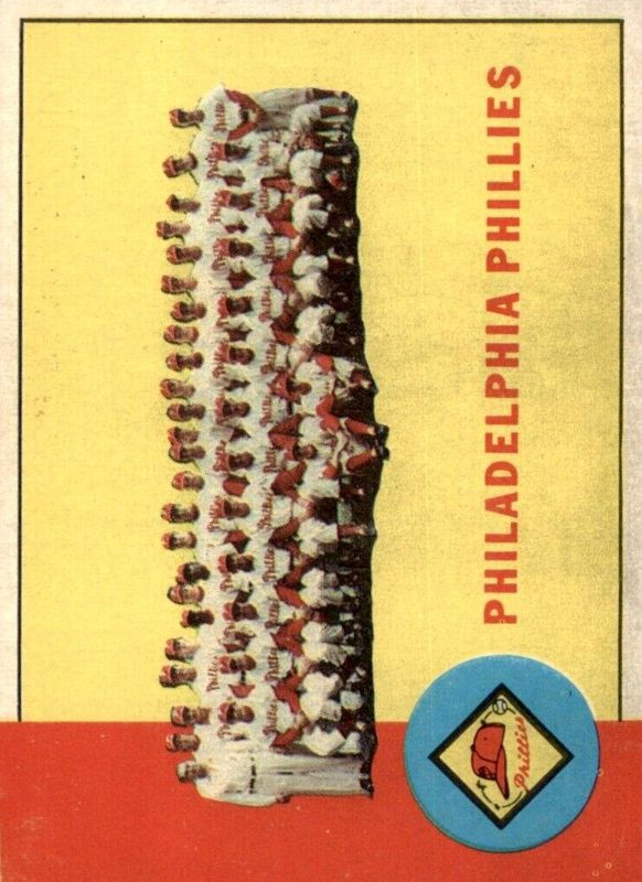Philadelphia Phillies Team, 1963 Topps Baseball