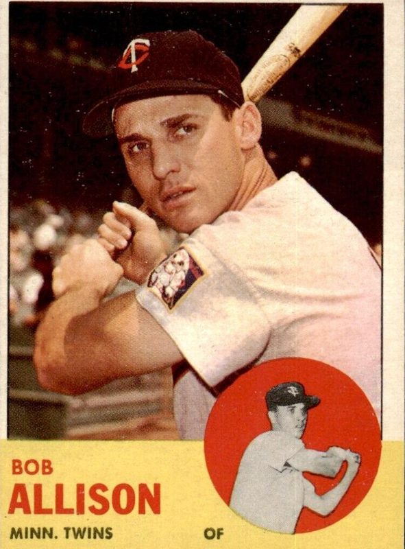 Bob Allison, 1963 Topps Baseball