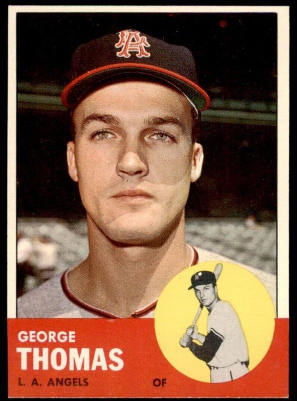 George Thomas, 1963 Topps Baseball