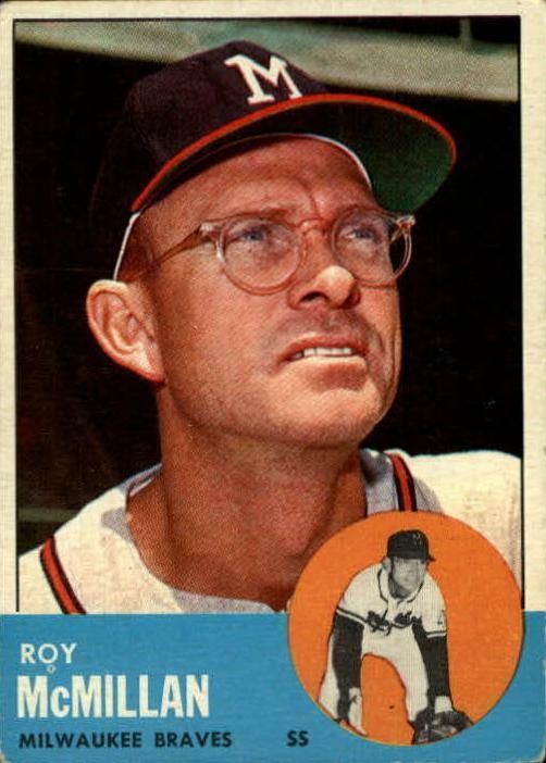 Roy McMillan, 1963 Topps Baseball