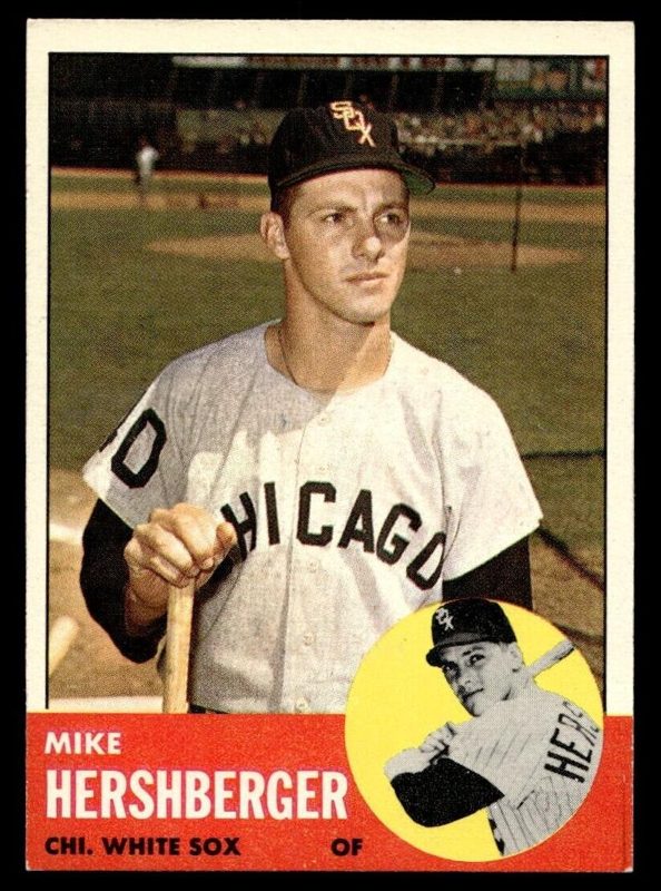 Mike Hershberger, 1963 Topps Baseball