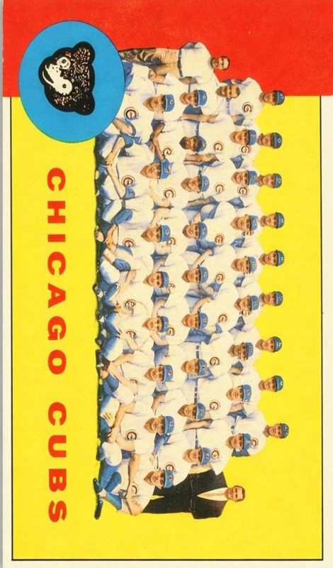 Chicago Cubs Team, 1963 Topps Baseball