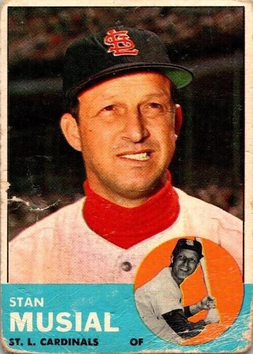 Stan Musial, 1963 Topps Baseball