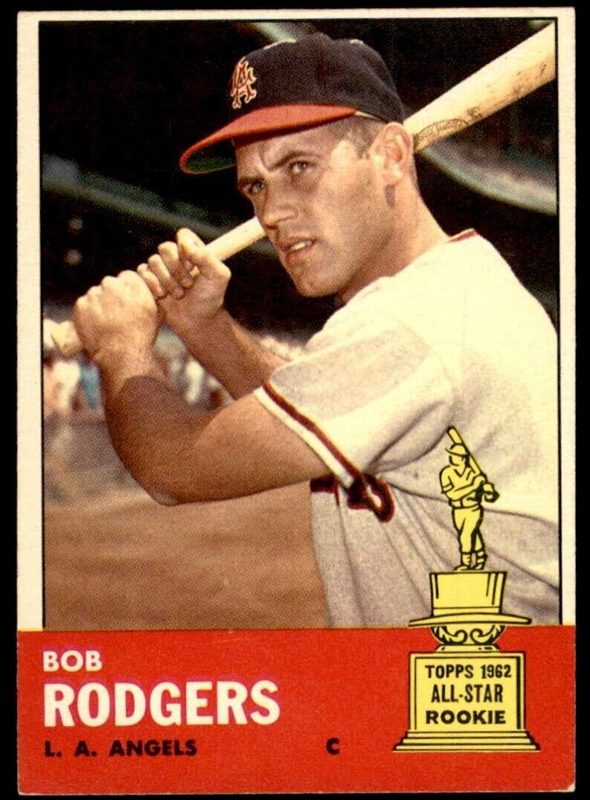 Bob Rodgers, 1963 Topps Baseball